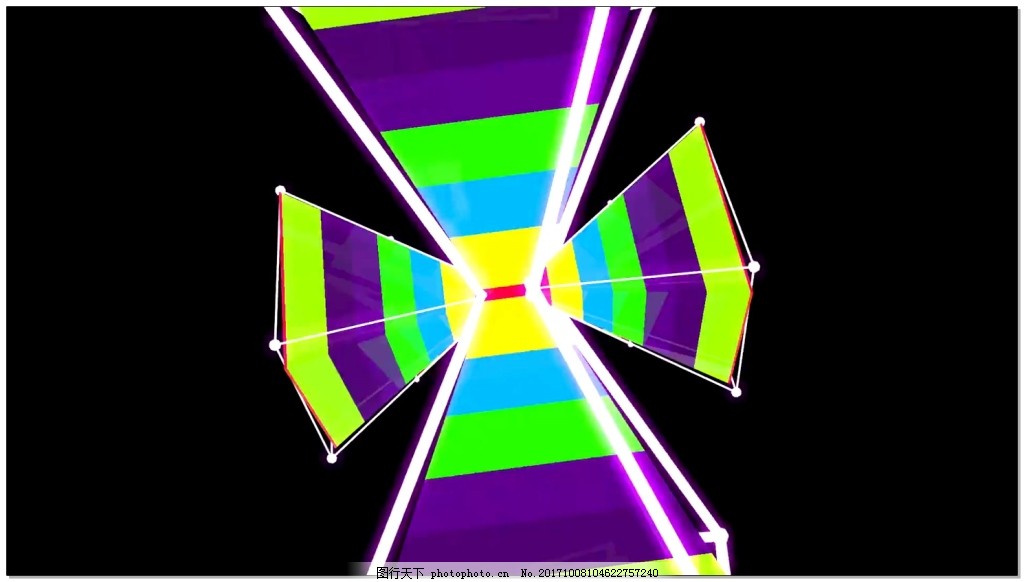 几何变换动态视频素材