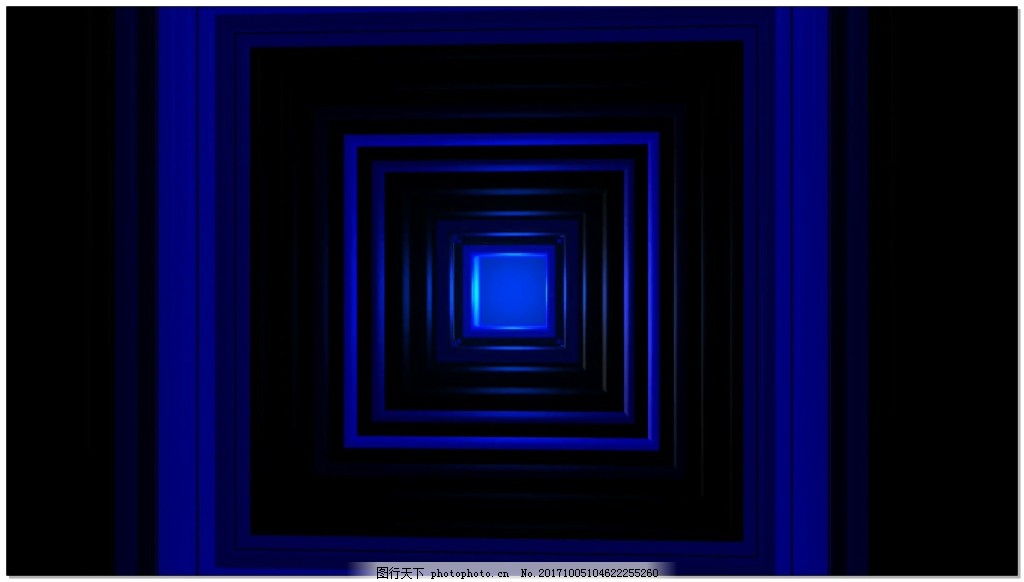 幽蓝回路动态高清视频素材图片 合成背景 实拍视频 图行天下素材网