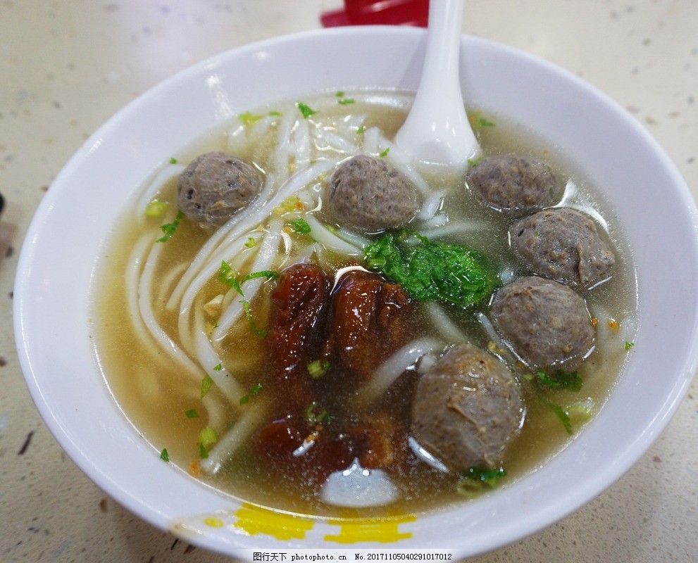 潮汕牛筋丸粉图片 传统美食 餐饮美食 图行天下素材网