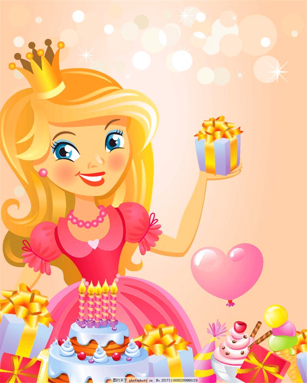 白雪公主与七个小矮人生日蛋糕装饰摆件情景烘焙摆件公仔造景玩具-阿里巴巴