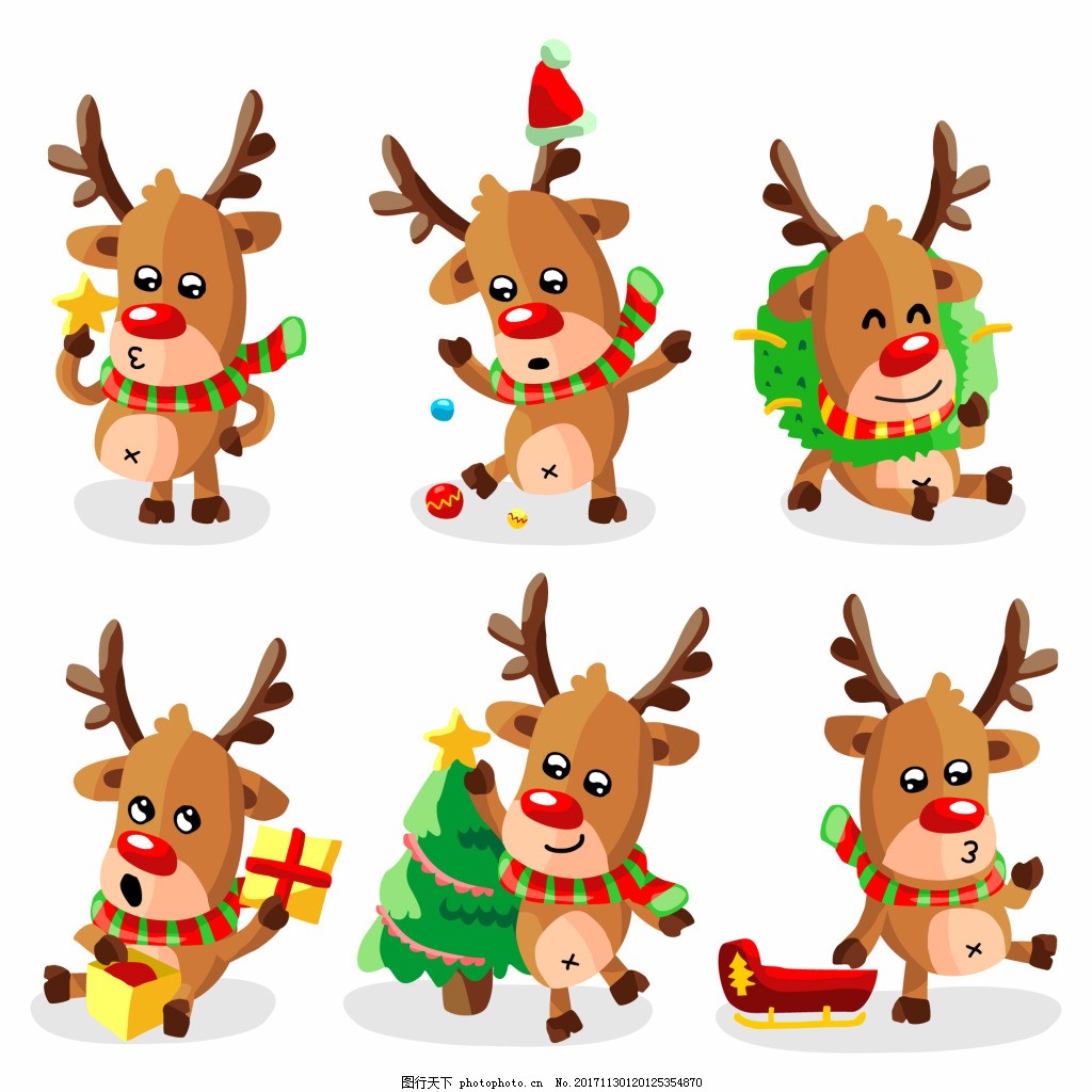 圣诞麋鹿图片高清手机壁纸_圣诞节麋鹿图片壁纸_三千图片网