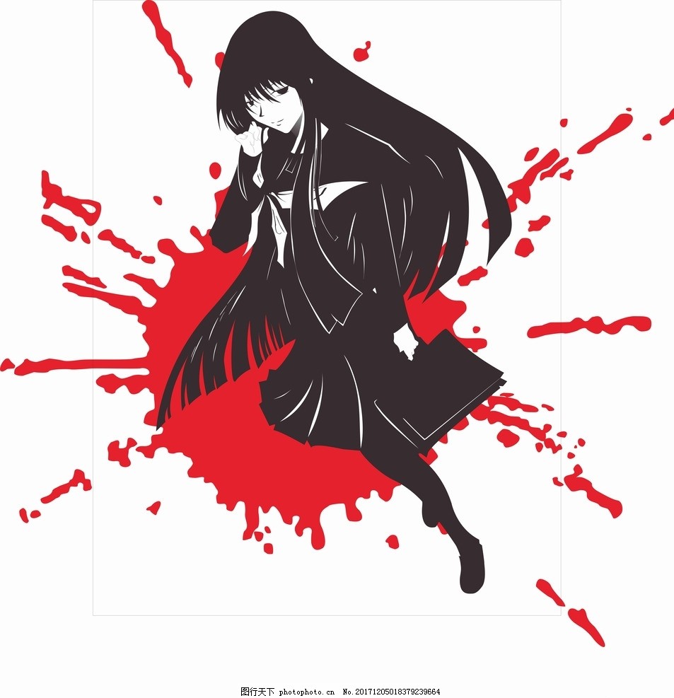 羽衣狐图片 动漫人物 动漫卡通 图行天下素材网